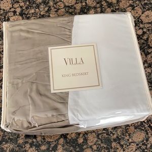 Villa “Amalfi” Khaki King size Bedskirt
